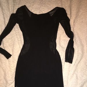 Cute mini black dress